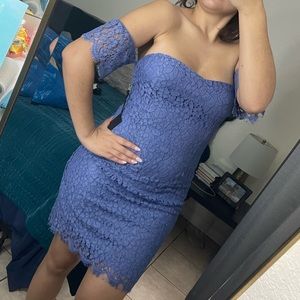 Forever 21 dress never worn. New with tags. Blue lace.